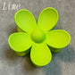 Flower Claw Clips