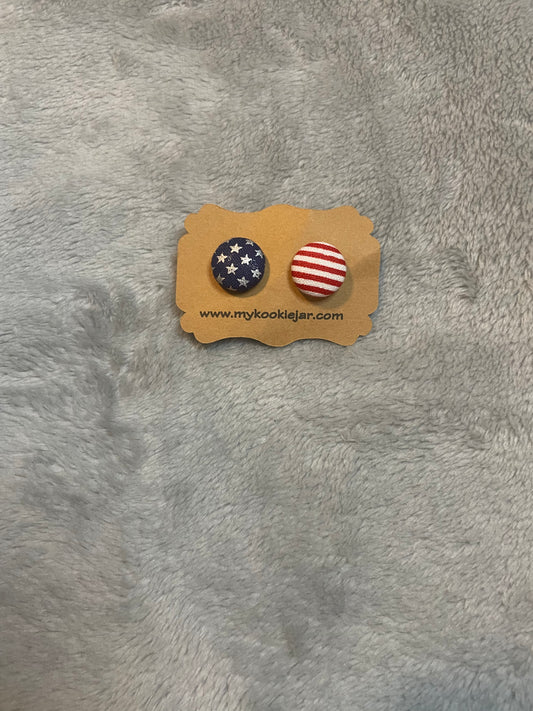 Flag Earrings